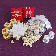 Best Rakhi Hamper to Brothers - Swastik Rakhi