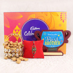 Royal Bro Hamper - Personalized Rakhi Gifts For Brother