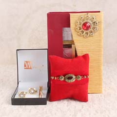 Stylish Brother Hamper - Personalized Rakhi Gifts For Brother