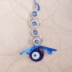Auspicious Evil Eye Hanging - Rakhi Gifts For Married Sisters