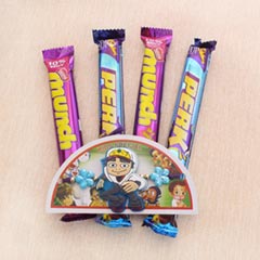 Subway Surfer Rakhi with Chocolates - Rakhi Sale
