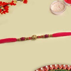 Antique Pearl Rakhi - Rakhi Below 399