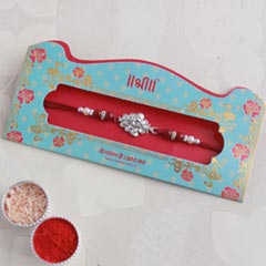 Stone Studded Designer Rakhi - Rakhi for Brother