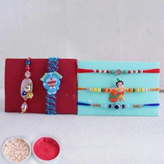 Family Rakhi Set of 5 - Rakhi Sets