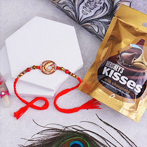 Golden Rakhi and Hershey