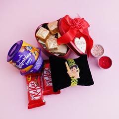 Chhota Bheem Rakhi N Chocolates Hamper - Send Rakhi to Faridabad
