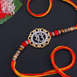 Designer Shree Rakhi in Box - Send Rakhi to Bhopal