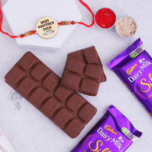 Best Brother Rakhi with Chocolates - Rakhi with Chocolates