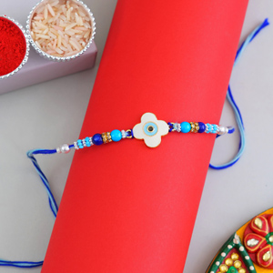 Good Luck Blue Rakhi for Bro - Rakhi for Brother