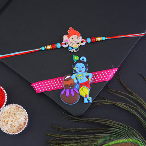 Set of Two Kids Rakhis - Send Rakhi to Noida
