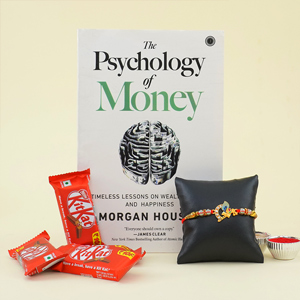 Krishna Rakhi with Chocolates N Book - Rakhi Gift Ideas
