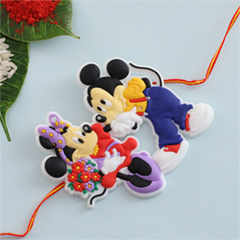 Mickey Mouse Cartoon Rakhi - Kids Rakhi to UK