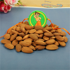 Chota Bheem Rakhi with Dry Fruit - Kids Rakhi to UK