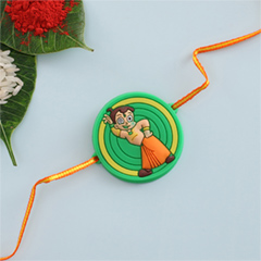 Dancing Chota Bheem Kids Rakhi - Kids Rakhi to UK