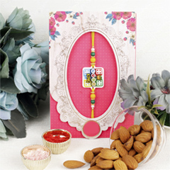 LUDO King Kids Rakhi with Almond - Kids Rakhi to UK