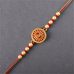 Beautiful Veera Rakhi to Dubai - Rakhi Cards to UAE