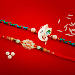 Twin Rakhis - Exclusive Rakhi to USA