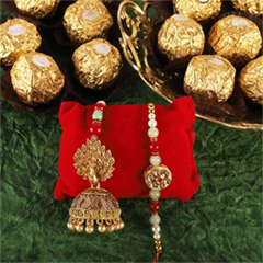 Rakhi Loomba with Ferrero - Rakhi and Chocolates to USA