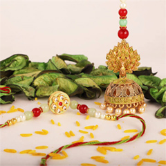 Divine Bhaiya Bhahi Lumba Rakhi - Exclusive Rakhi to USA